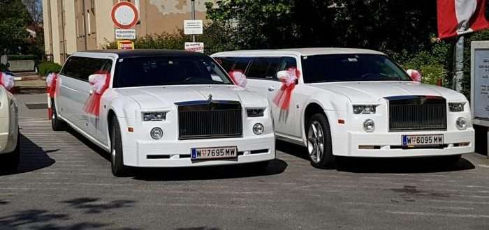 hochzeit limousine wien