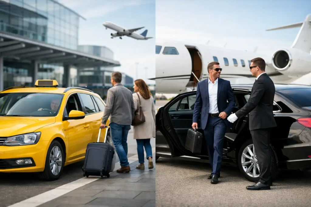 Flughafentaxi oder VIP Transfer - was passt besser?