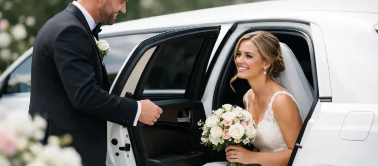 Limousinenfahrt zur Hochzeit planen: 7 Details