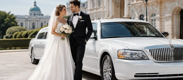 Hochzeitslimousine mieten in Wien für den großen Auftritt