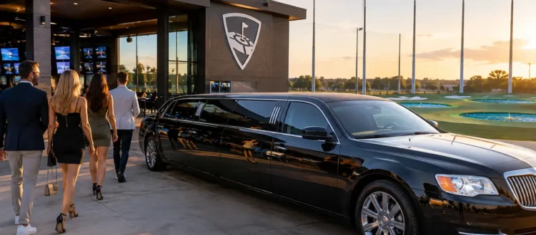 Stretchlimousine mieten für Topgolf Besuch